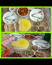 نهاری دل انگیز درکنارعشقام