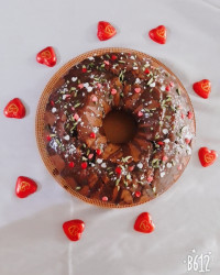 کیک سوپرایز نارگیلی