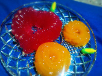 ژله هلو وانار من