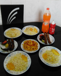 کباب کوبیده سیب زمینی سوخاری (مامانپز)