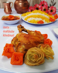 مرغ زعفرانی