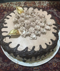 کیک تولد خانگی