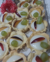 نان تارت خونگی (میوه و غذا)