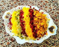 رشته پلو هندی