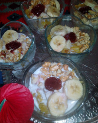 دسری که برا تولد مامانم درست کردم