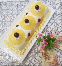 پلمبیر آناناس (بدون تخم مرغ)