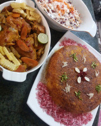 ی ناهار عالی چلومرغ خوشمزه?