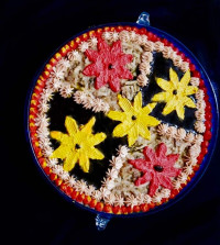 تزیین آش رشته