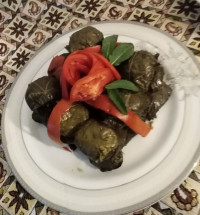 تزیین دلمه به شکل جعبه