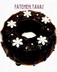 کیک شکلاتی با رویه گاناش