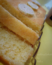 کیک خیس لیمویی