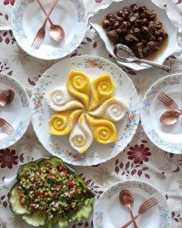 خورش آلو با گوشت