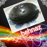 کیک بی بی با روکش گاناش