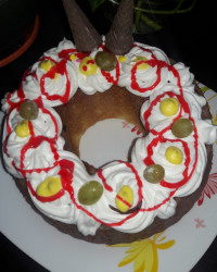 کیک موزی واسه همسری