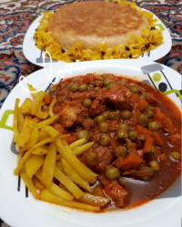 خورش نخودفرنگی