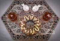 کیک با آب سرد
