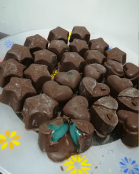 شکلات قالبی با مغز ژله