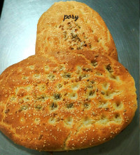 نان خانگی ساده