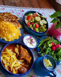 خورش قیمه دلبر با گوشت گوسفندی