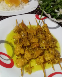 مرغ ماستی ذغالی