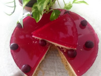 ♡چیز کیک آلبالویی♡