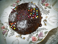 کیک فوق شکلاتی