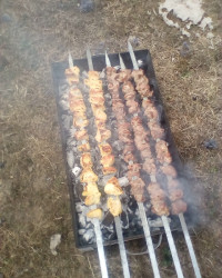 اینم از ناهار روز جمعه ما منطقه دیلمان اسپیلی