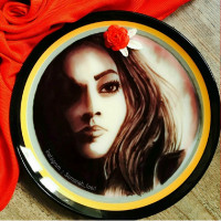 نقاشی روی ژله