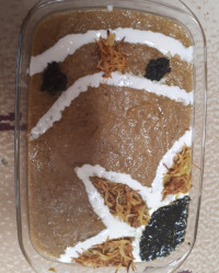 تزیین حلیم بادمجان