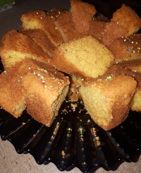 کیک هل و زعفران