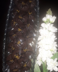 قرابیه شکلاتی آتشفشانی