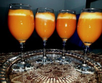 آب هویج بستنی دلچسب