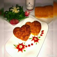 کتلت سیب زمینی خام.