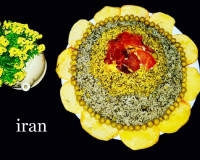 پلو نخود فرنگی با مرغ