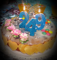 کیک سالگردازدواج وتولد همسری