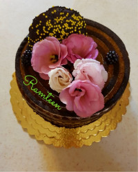 کیک شکلاتی ساده