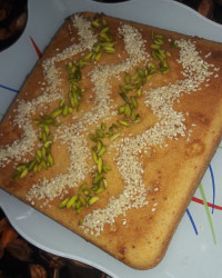 کیک شیر عسلی