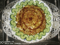 املت سیب زمینی وکلم