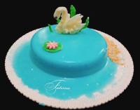 دسر مغز دار دریاچه قو