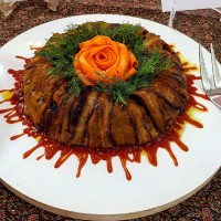 گراتن بادمجان و مرغ
