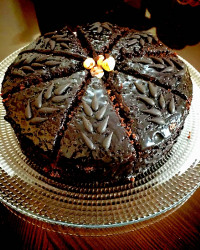 کیک شکلاتی با آب سرد. رسپی از دوست عزیزمون تارا.