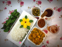 خوروشت مرغ و قارچ