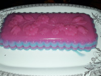 ژله خوشکل من با کیک شکلاتی با روکش گاناش