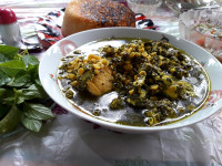خورش سیر قلیه