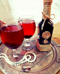 شربت آلبالو خانگی