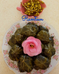 دلمه برگ موی ایرانی