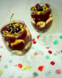 پودینگ شکلاتی