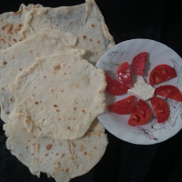 نان خانگی تابه ای