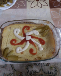 پای گوشت و سیب زمینی