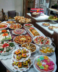 میز تولد برادرزادم